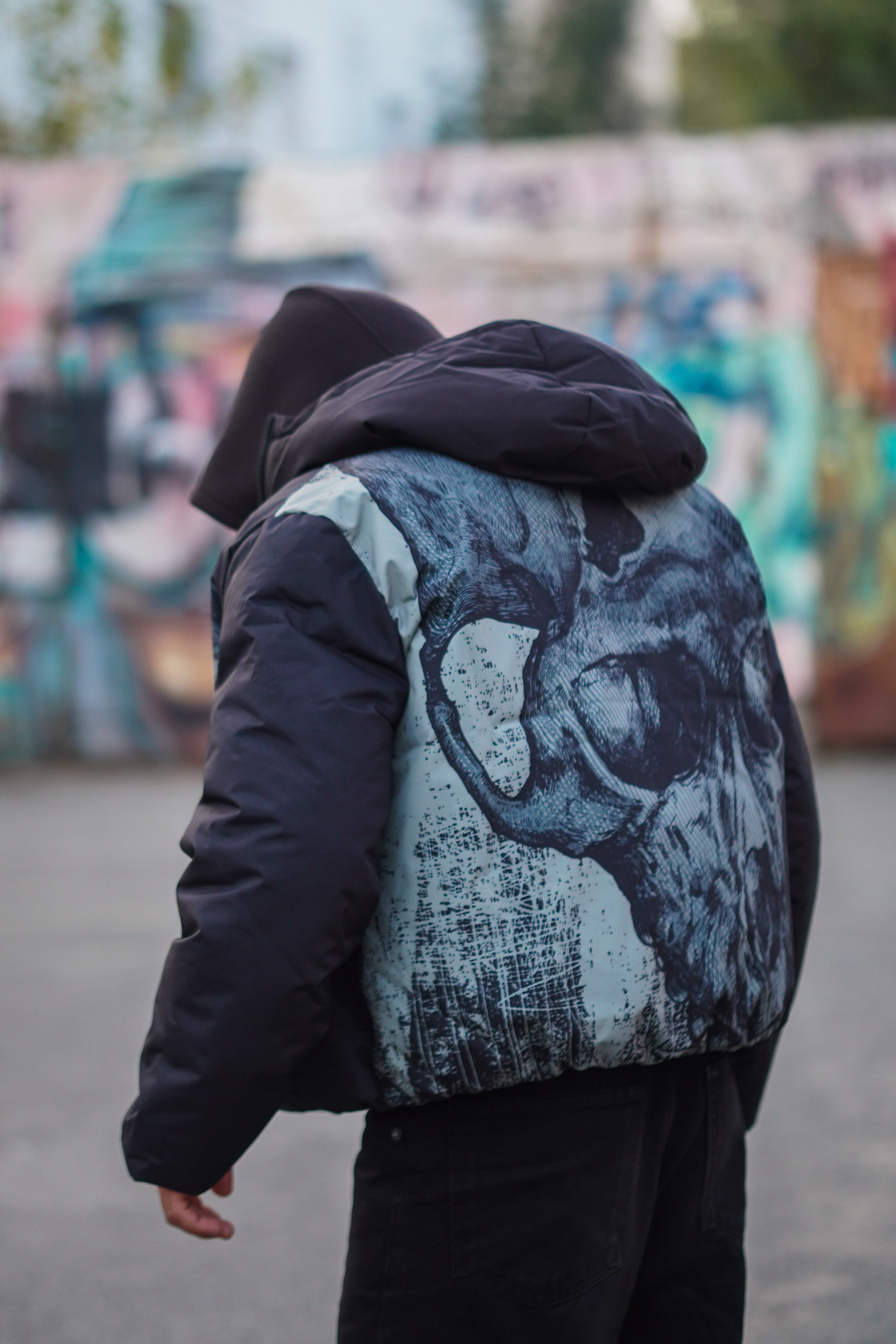 Skull Puffer Jacket
