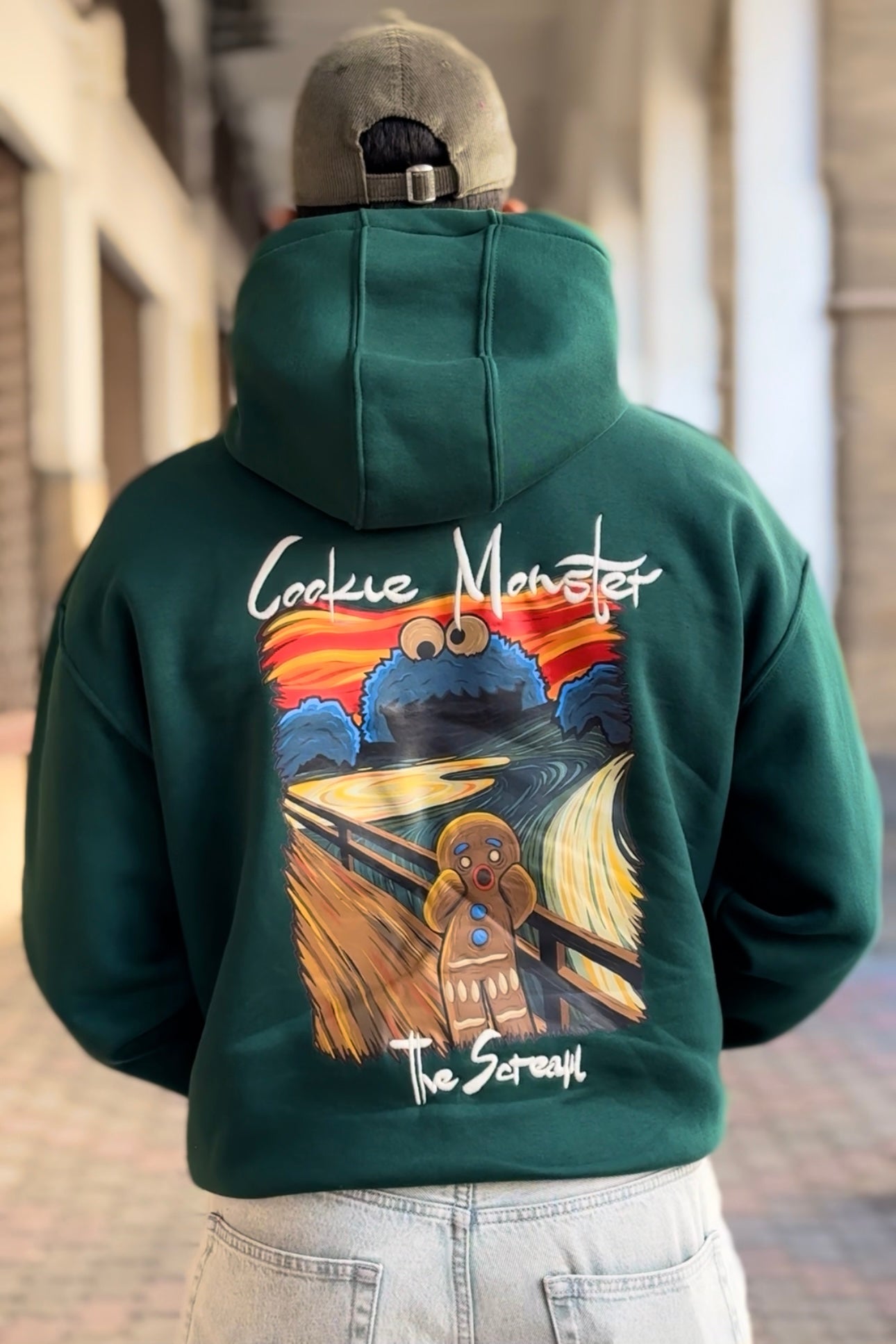 Cookie Monster - Oversized Hoodie