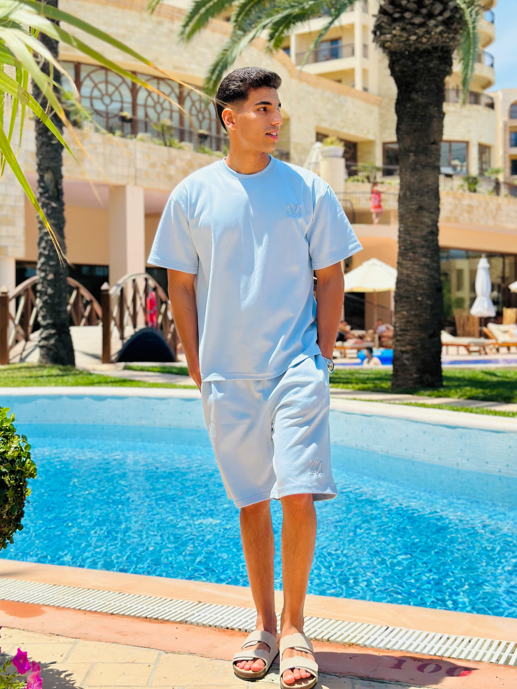 Ensemble Semi-Oversize ICE BLUE