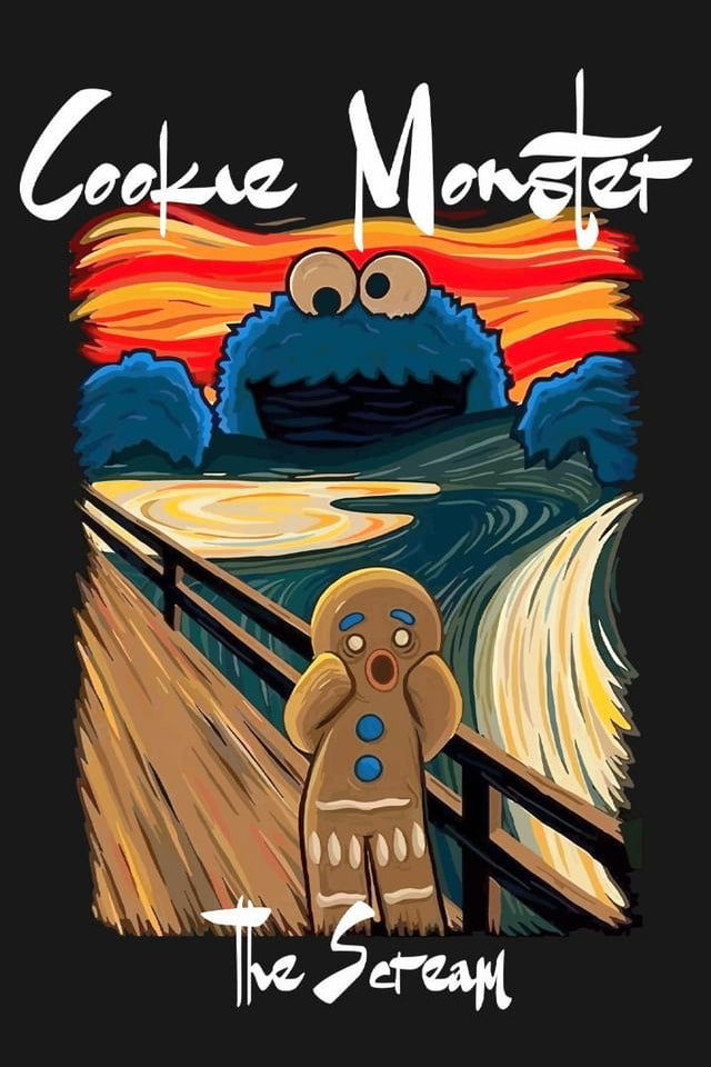 Cookie Monster - Oversized Hoodie