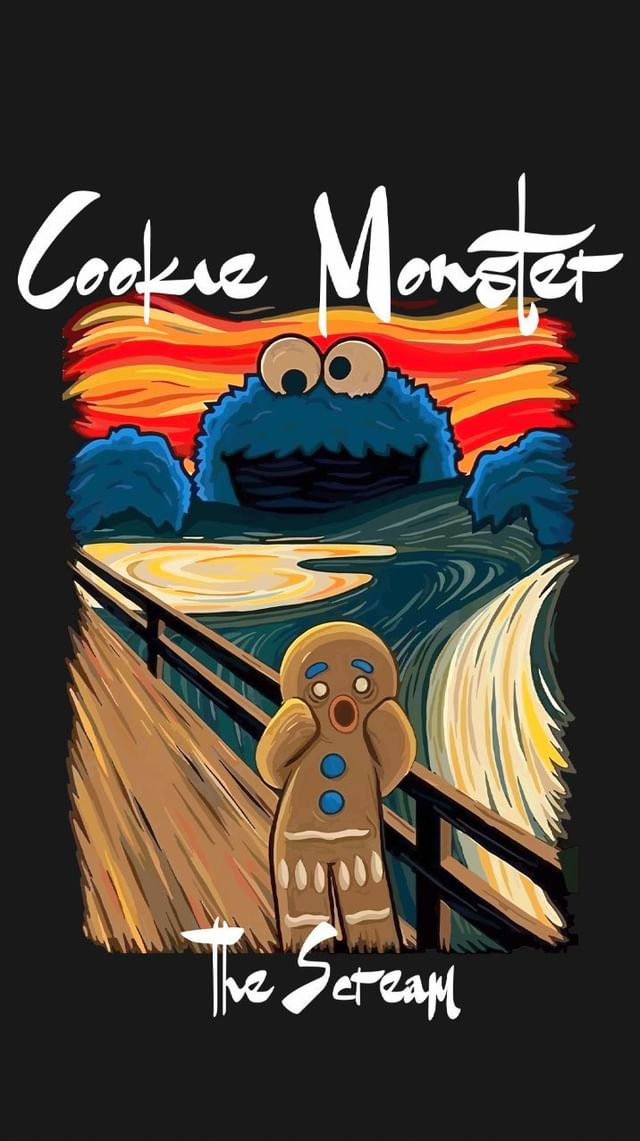 Cookie Monster Oversized Hoodie