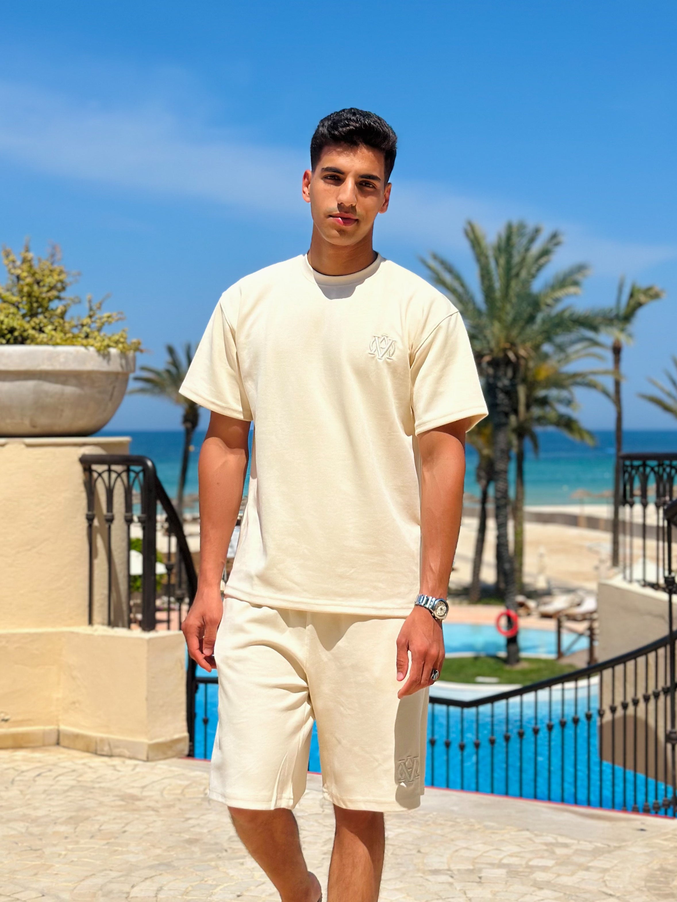 Ensemble Semi-Oversize BEIGE CREAMY