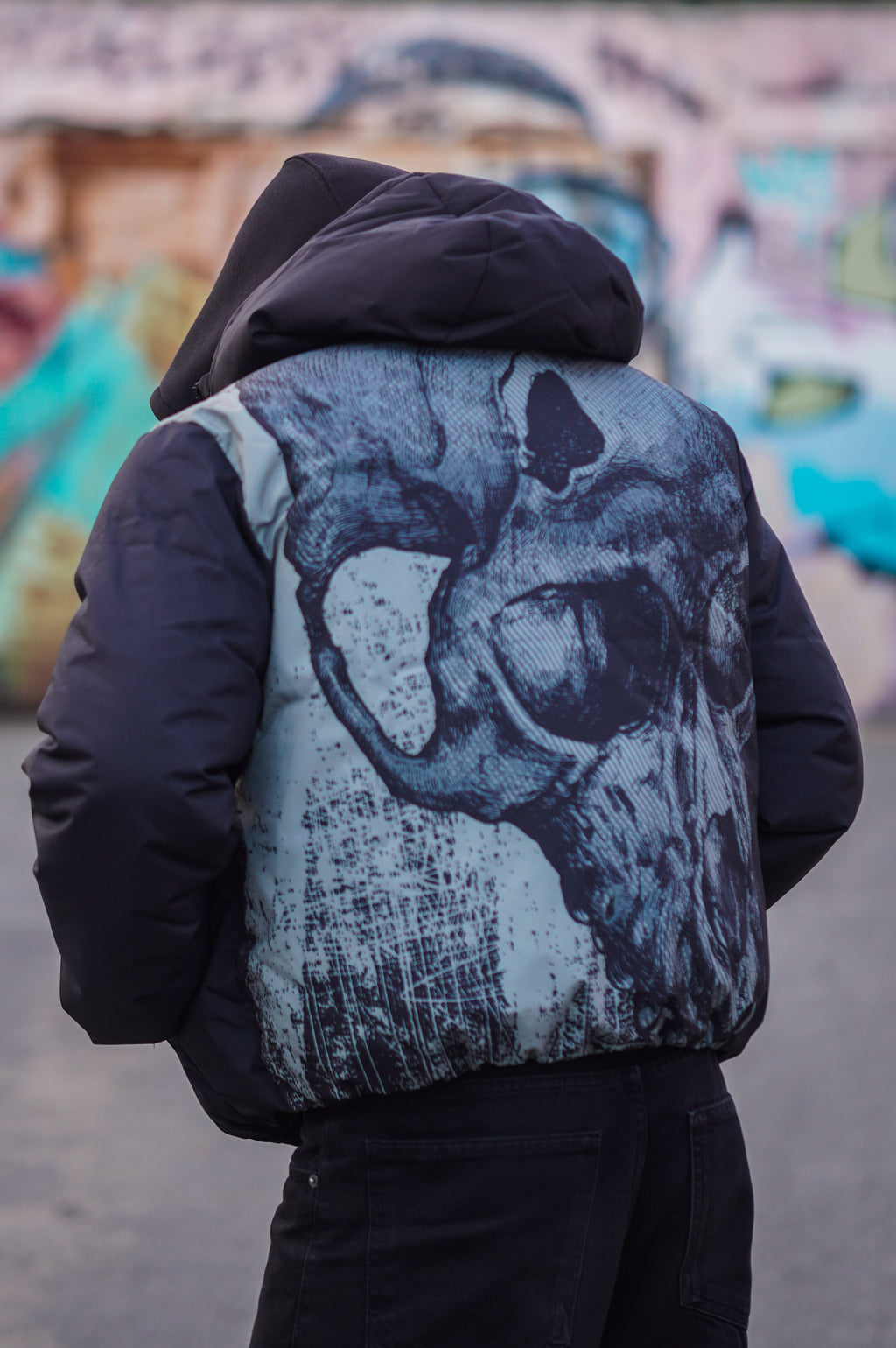 Skull Puffer Jacket