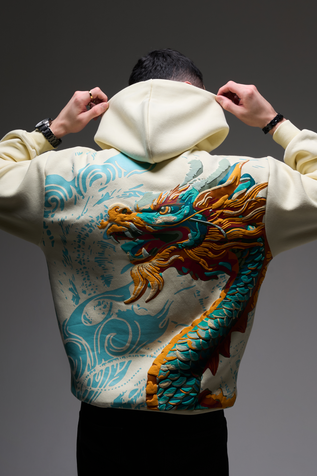 THE DRAGON - Oversized Hoodie